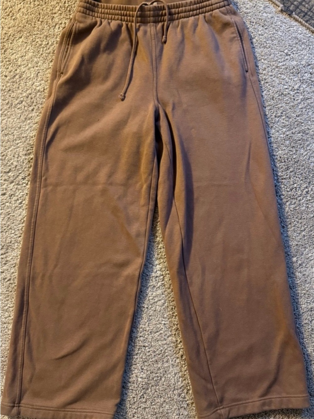 Women’s skims size small cotton fleece double waist band pant